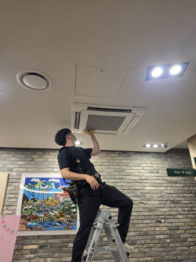 에어컨 마무리 점검